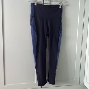 Blue lululemon leggings